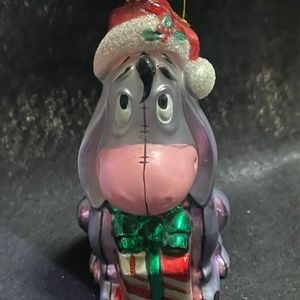 Vintage  glass blown Disney Eeyore